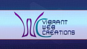 Vibrant Web Creations Business Card