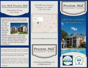 Preston Mills Brochure and Inserts